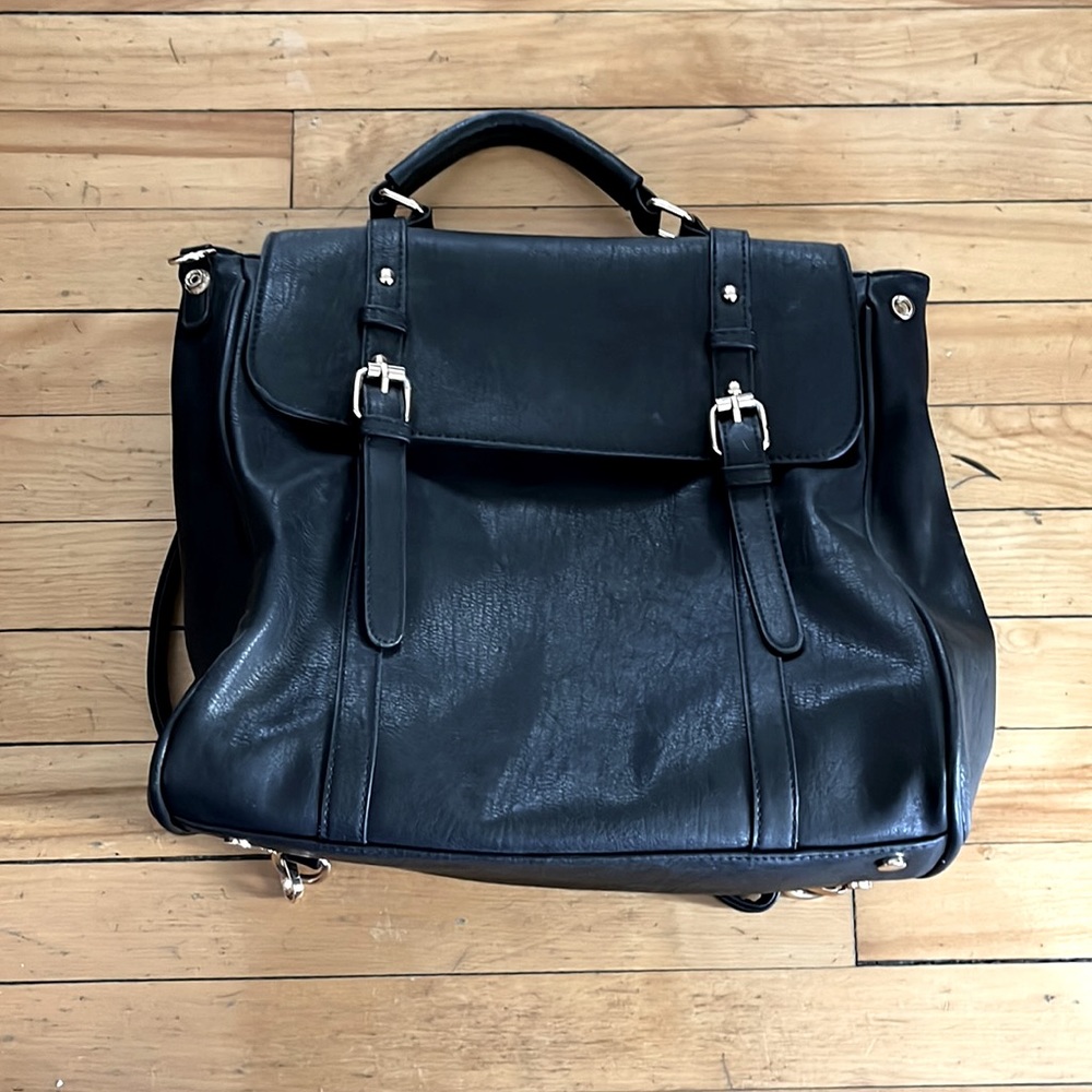 Lightly Used Black Bag/Backpack